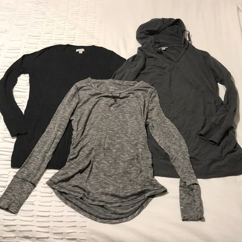 Set of 3 Liz Lange Maternity Shirts